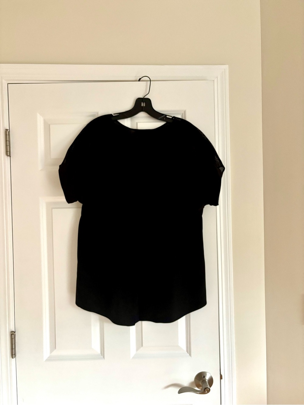 Akris Black Short Sleeve Blouse